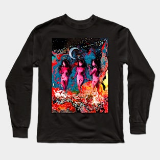 3 of Cups Long Sleeve T-Shirt